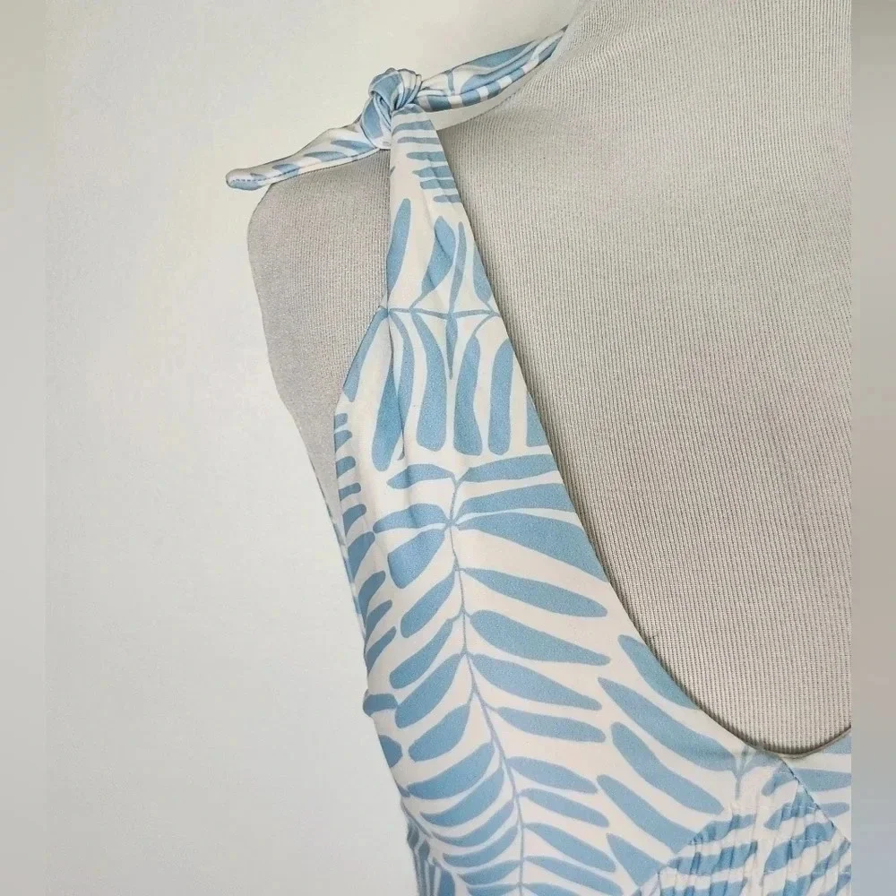 NWT || CITRINE || Laurel one piece blue fern